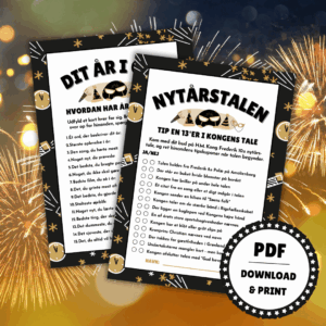 8 sjove spil til nytår - Lou Noire - Nytårstale tipskupon
