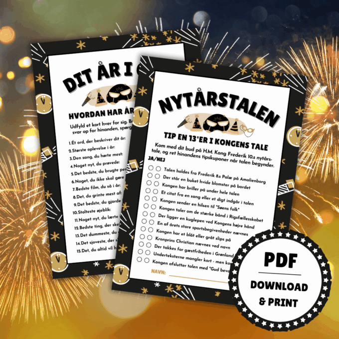 8 sjove spil til nytår - Lou Noire - Nytårstale tipskupon 8 sjove spil til nytår - Lou Noire - Nytårstale tipskupon