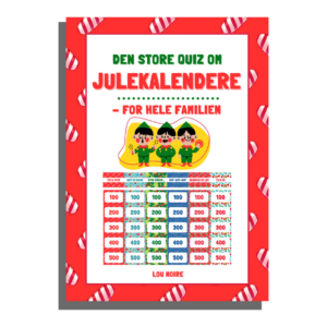 Den Store Quiz Om Julekalendere - Lou Noire - Cover