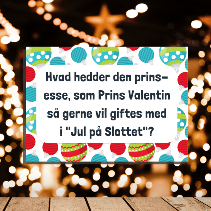 Den Store Quiz Om Julekalendere - Lou Noire - Julespil Den Store Quiz Om Julekalendere - Lou Noire - Julespil