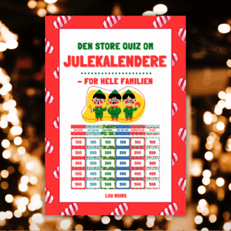 Lou Noire - Cover - Den Store Quiz Om Julekalendere