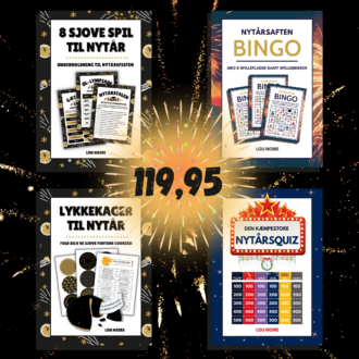 Nytårspakke 2 - til et festligt nytår - Spilpakker - Lou Noire - cover