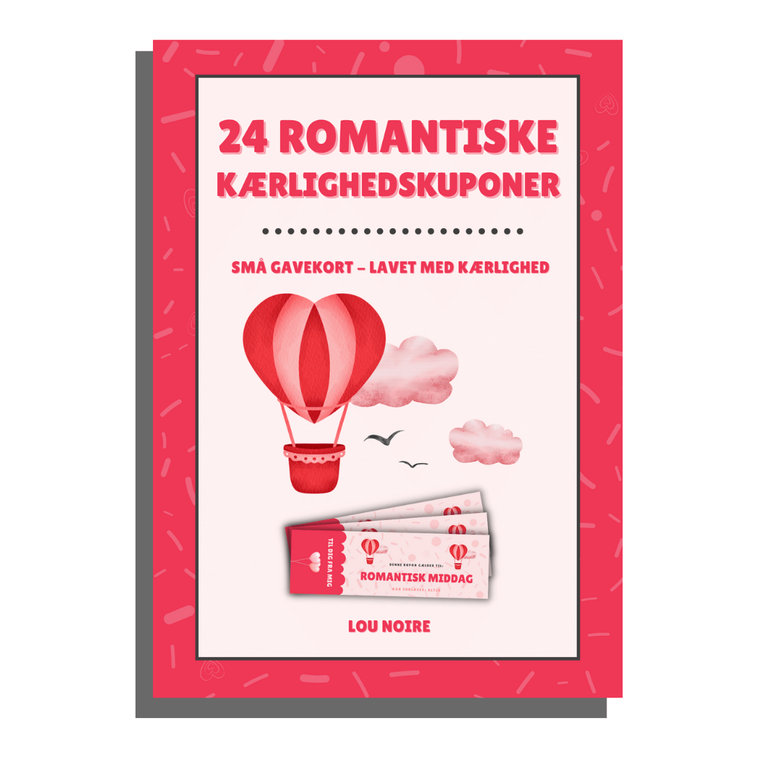 24 romantiske kærligheds-kuponer - Lou Noire - Cover