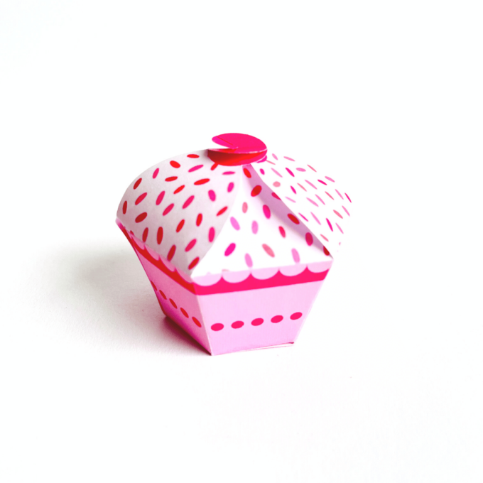 Æsker til konfirmation - pink - Lou Noire - Cupcake