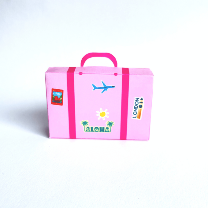 Æsker til konfirmation - pink - Lou Noire - Kuffert