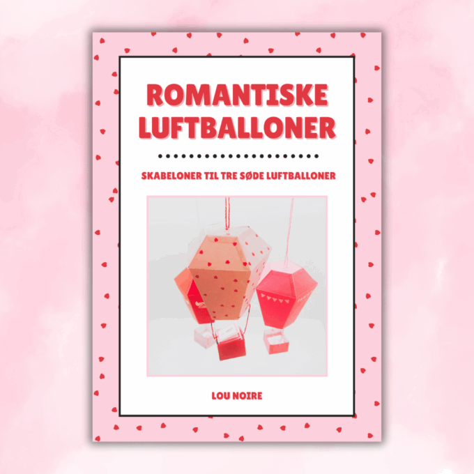 Romantiske luftballoner - Lou Noire - Cover