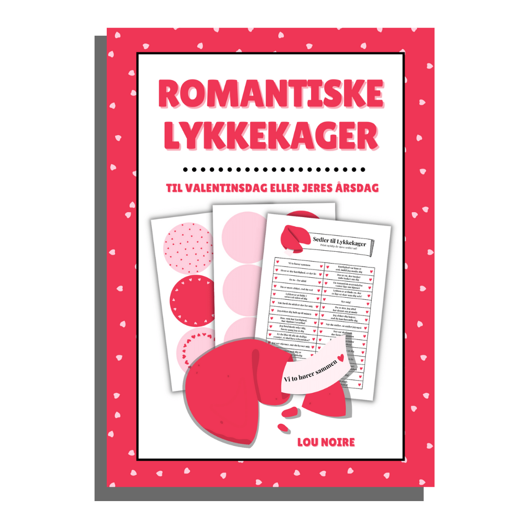 Romantiske lykkekager - Lou Noire - Cover