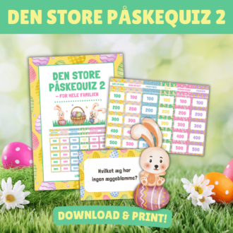 Den Store Påskequiz 2 - Lou Noire - Oversigt