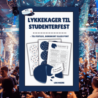 Cover - Lykkekager til studenterfest - htx - Lou Noire