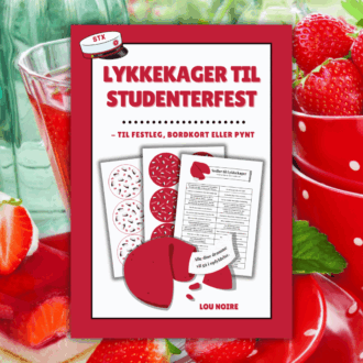 Cover - Lykkekager til studenterfest - stx - Lou Noire