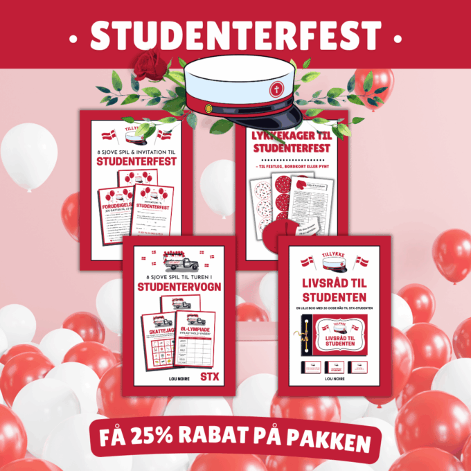 Cover - Studenterpakken - stx - Lou Noire