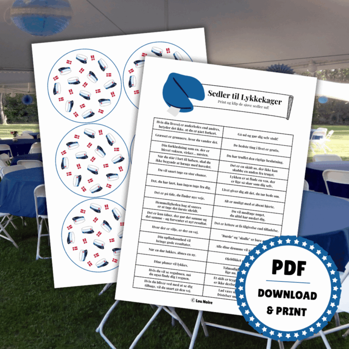 Festlege - Lykkekager til studenterfest - hhx - Lou Noire