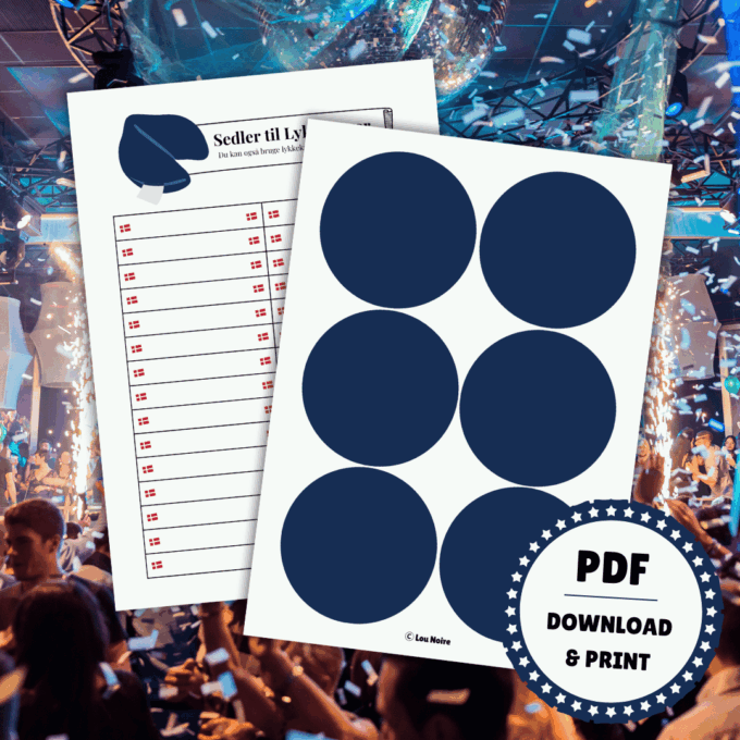 Studentergave - Lykkekager til studenterfest - htx - Lou Noire