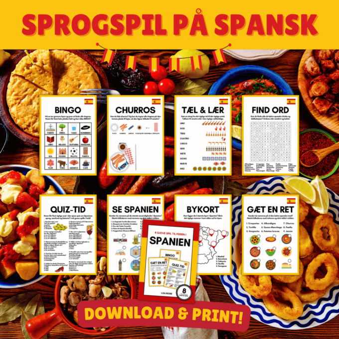 8 sjove spil til ferien i Spanien - Lou Noire - Oversigt