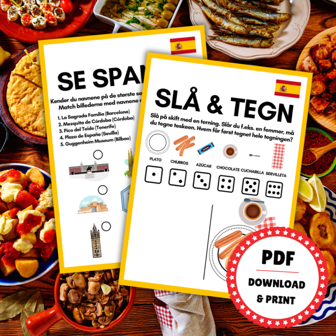 8 sjove spil til ferien i Spanien - Lou Noire - Sprogspil