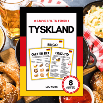 8 sjove spil til ferien i Tyskland - Lou Noire - Cover