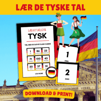 Lær at tælle på tysk - Lou Noire - Print selv