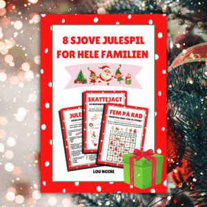 8 sjove julespil for hele familien - Lou Noire - Cover