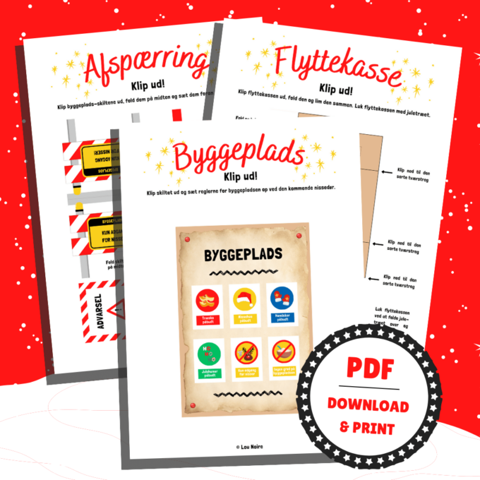 Den lille Nisse flytter ind - Lou Noire - Byggeplads