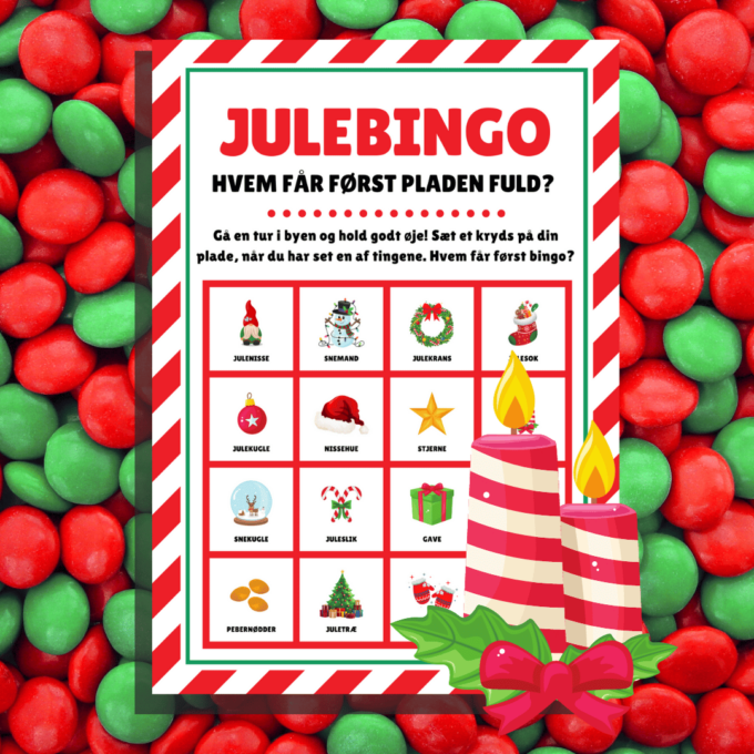 8 sjove spil til jul - Lou Noire - Julebingo