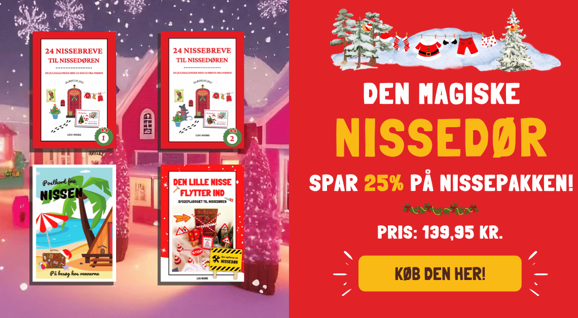 Den magiske nissedørspakke - Lou Noire - Banner