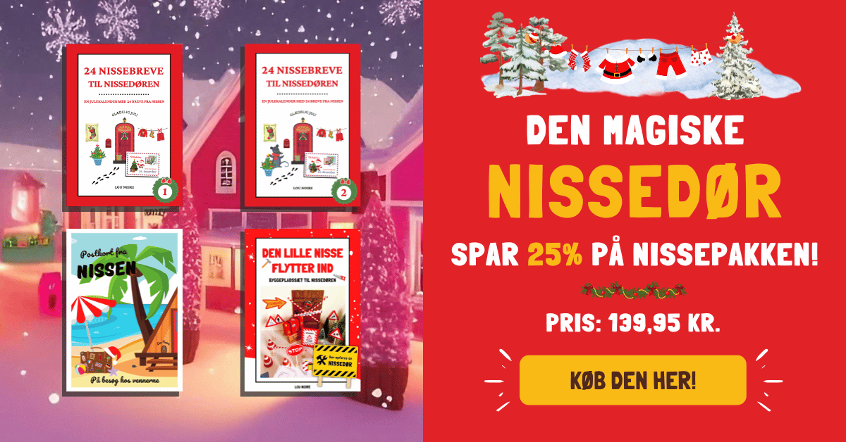 Den magiske nissedørspakke - Lou Noire - Banner