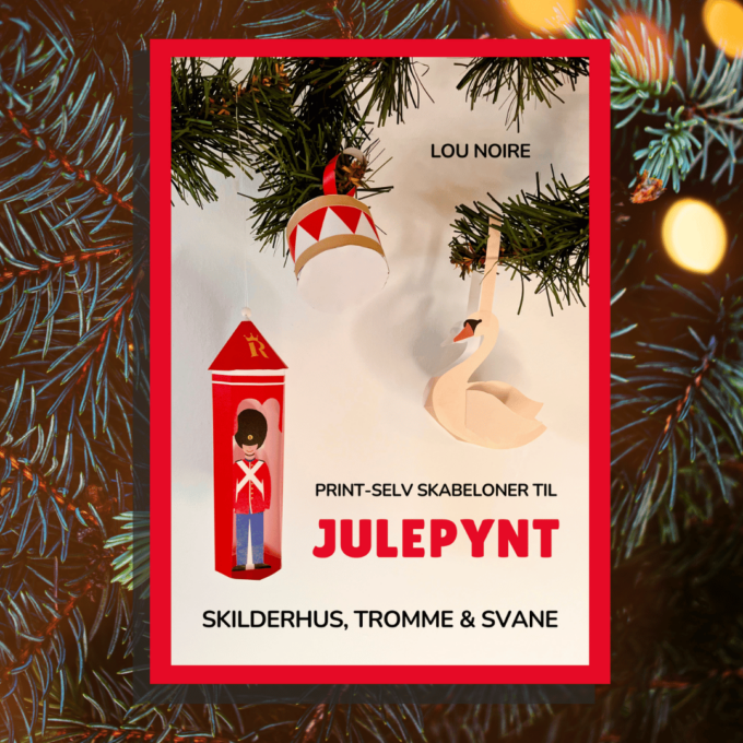 Julepynt - Skilderhus, Tromme og Svane - Lou Noire - Cover2 Julepynt - Skilderhus, Tromme og Svane - Lou Noire - Cover2