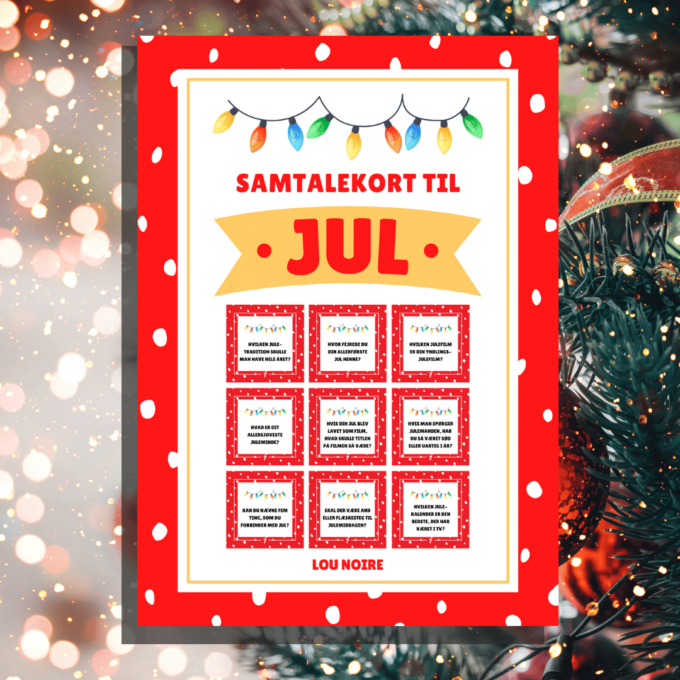 Samtalekort til jul - Lou Noire - Cover2