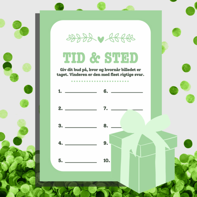 8 festlige indslag til konfirmation - grøn - Lou Noire - Billeder