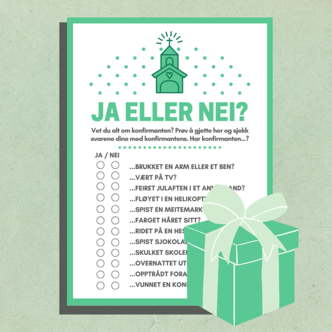 Norsk - 8 morsomme spill og leker til konfirmasjon - grønn - Lou Noire - Gjettelek Norsk - 8 morsomme spill og leker til konfirmasjon - grønn - Lou Noire - Gjettelek