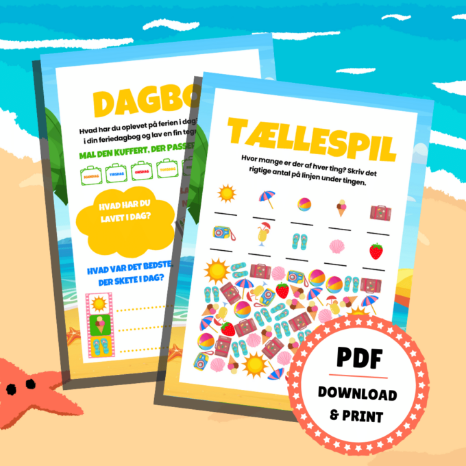 Lou Noire - 8 sjove spil til ferien - Underholdning til ferie