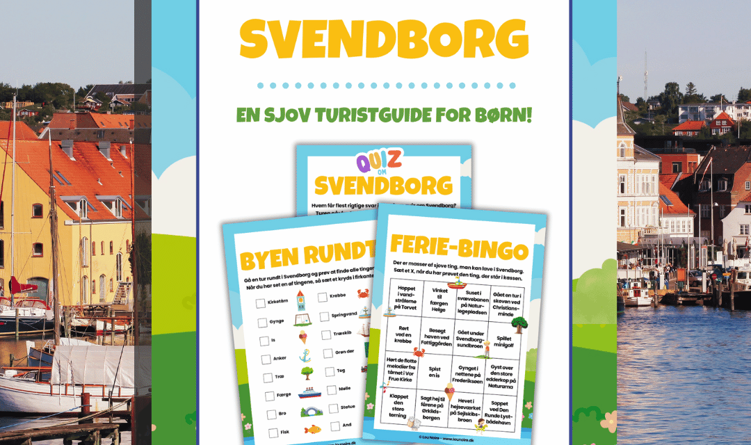 3 sjove spil til ferien i Svendborg - Lou Noire - Cover