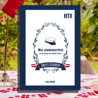 A4 - Årets student - Gæstebog til studentfest - HTX - Lou Noire - Cover2