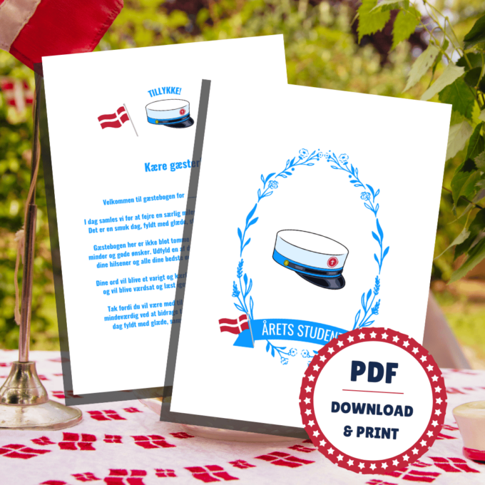 Gæstebog til studenterfest - HF - Lou Noire - Mindebog Gæstebog til studenterfest - HF - Lou Noire - Mindebog