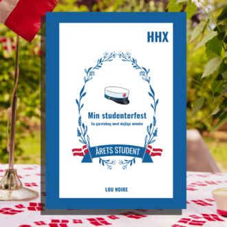 Gæstebog til studenterfest - HHX - Lou Noire - Cover