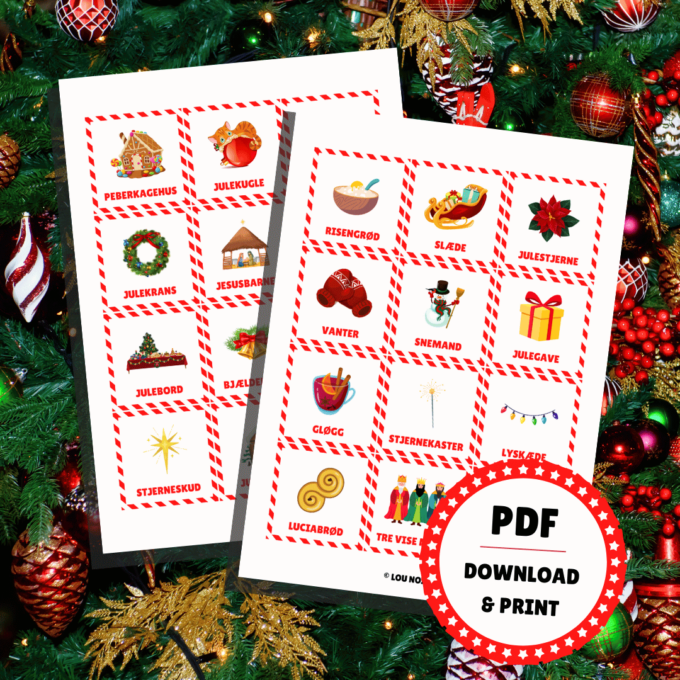 Gæt & Grin til jul - Lou Noire - Spil til jul Gæt & Grin til jul - Lou Noire - Spil til jul