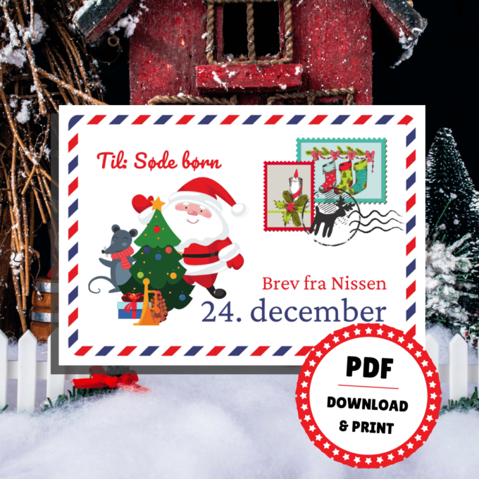 24 nissebreve til nissedøren - 2 - Lou Noire - 24 nissebreve til nissedøren - 2 - Lou Noire -