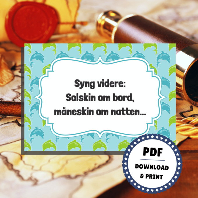 Den kæmpestore sømandsquiz - Lou Noire - Indslag