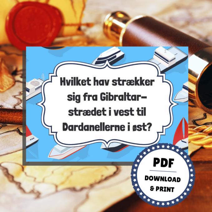 Den kæmpestore sømandsquiz - Lou Noire - Søfart