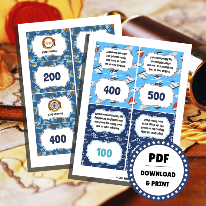 Den kæmpestore sømandsquiz - Lou Noire - Underholdning til søs