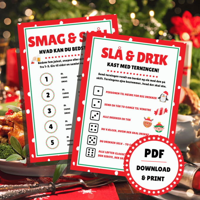 8 sjove spil til julefrokost - Lou Noire - Ølsmagning