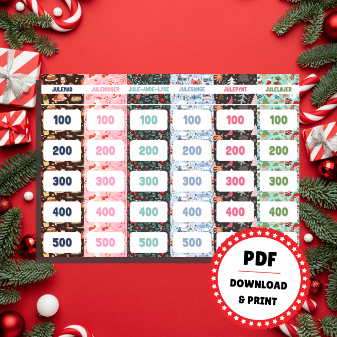 Den Store Julequiz 4 - for hele familien - Lou Noire - Oversigt