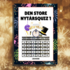 Den Store Nytårsquiz 1 - Lou Noire - Cover