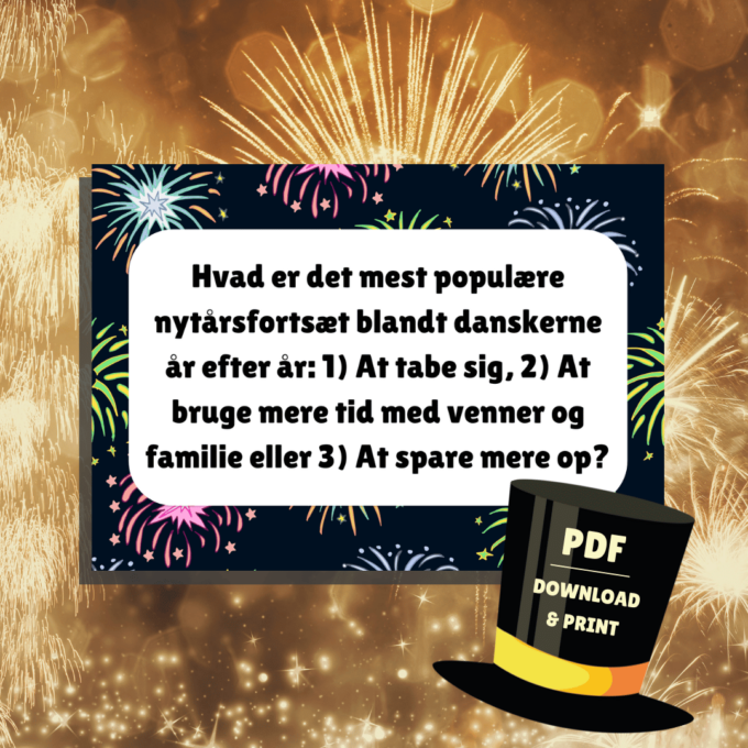 Den Store Nytårsquiz 1 - Lou Noire - Festlege til nytår