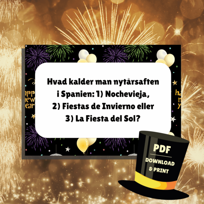 Den Store Nytårsquiz 1 - Lou Noire - Quiz