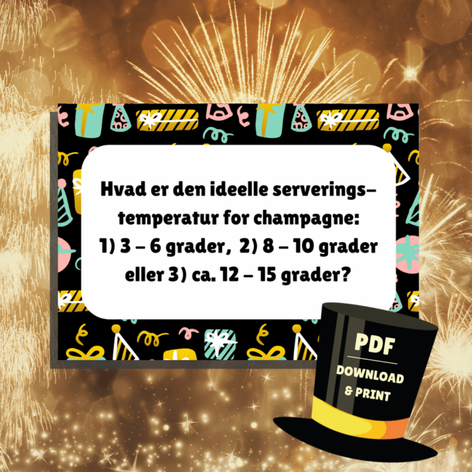 Den Store Nytårsquiz 1 - Lou Noire - Underholdning til nytår