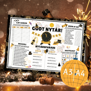 Lou Noire - Cover - Dækkeserviet til Nytårsfest