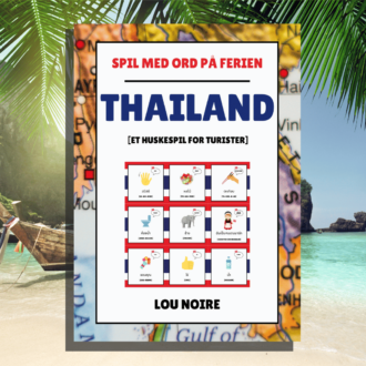 Spil med ord på ferien - Thailand - Lou Noire - Cover