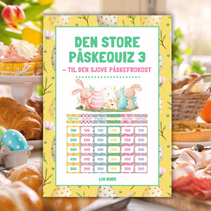 Den Store Påskequiz 3 - til påskefrokost - Lou Noire - Cover Den Store Påskequiz 3 - til påskefrokost - Lou Noire - Cover
