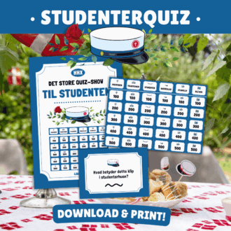 Det Store Quiz-Show til Studenten - HHX - Lou Noire - Sjovt indslag
